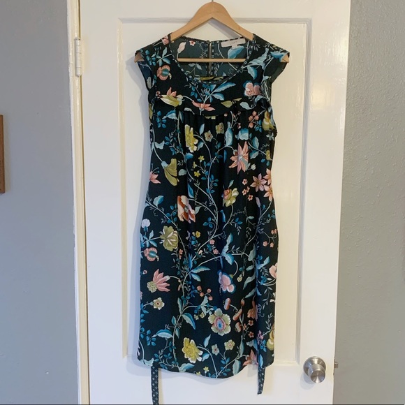 LOFT floral dress - Picture 1 of 5